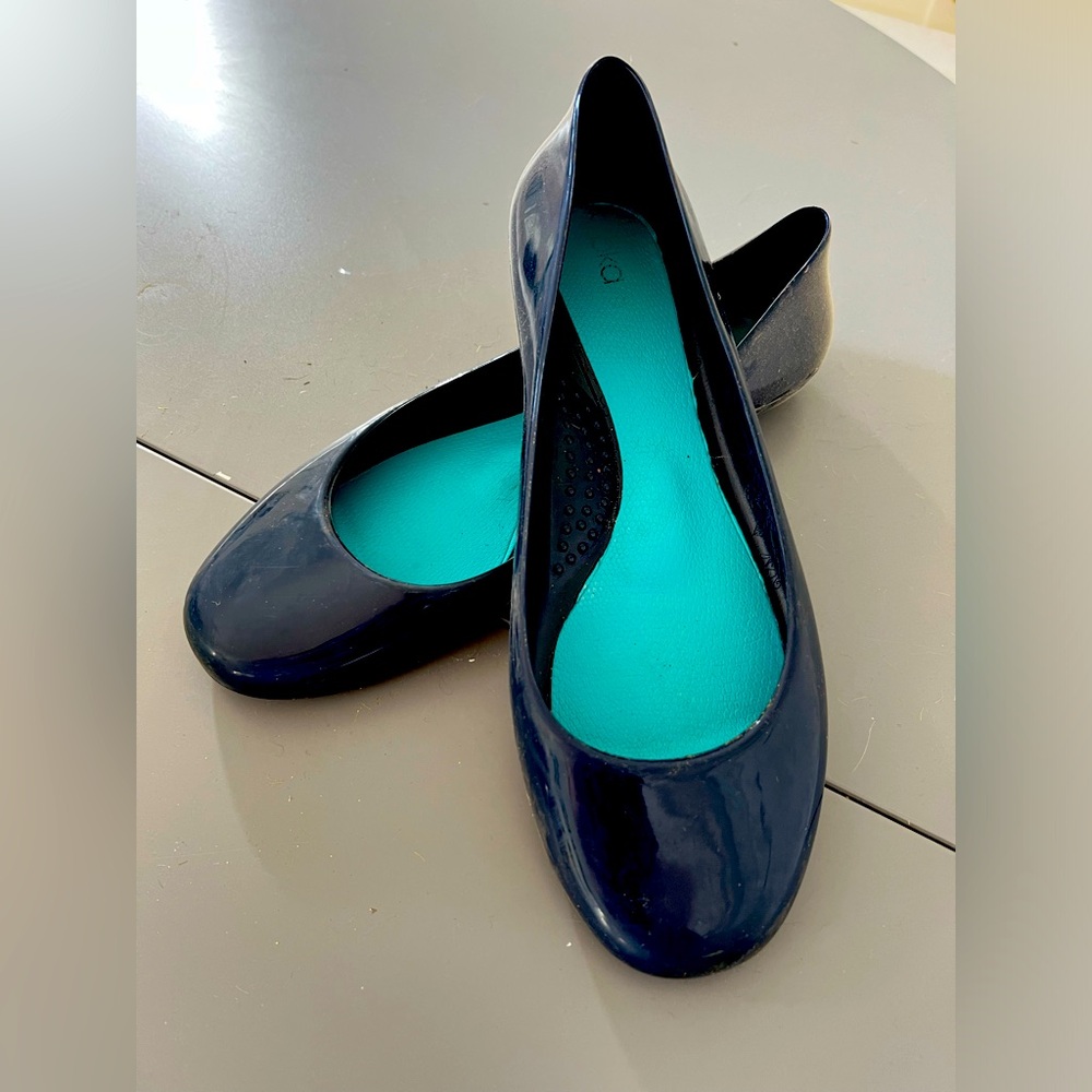Navy oaka b. Ballet flats
